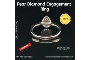 Buy Elegant Pear Diamond Ring en London