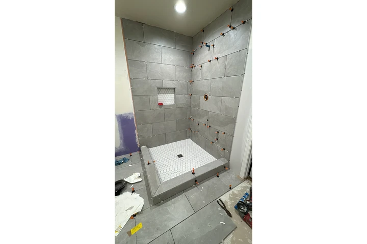 Tile installation image 6
