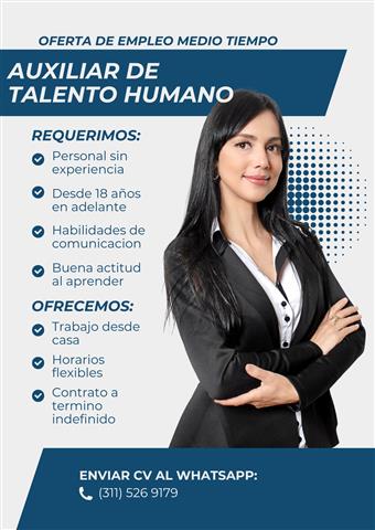 Auxiliar de talento humano image 1