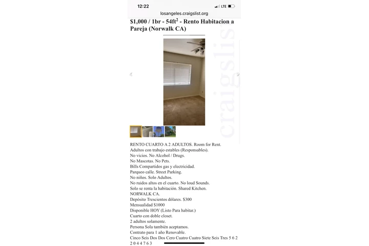 $1000 : 2 ADULTOS CON TRABAJO FT image 1