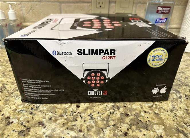 5 Chauvet slimpar Q12bt $750 image 2