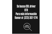 CDL TRUCK DRIVER OTR REQUERIDO en Los Angeles