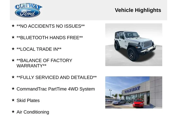 $26995 : Jeep Wrangler 2021 4x4 Sport image 4