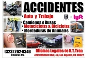 🔥ACCIDENTES DE AUTO? TRABAJO? en Los Angeles