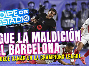 Sigue la maldición del Barcelona en la Champions League