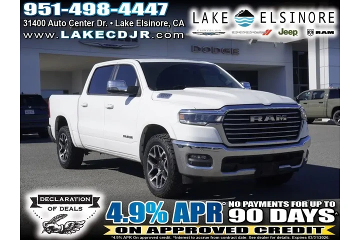 $37564 : Ram 1500 2025 4x4 Laramie 4d image 1