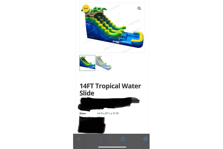 Water slide rent image 2