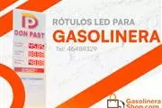 Rótulos Led para gasolineras