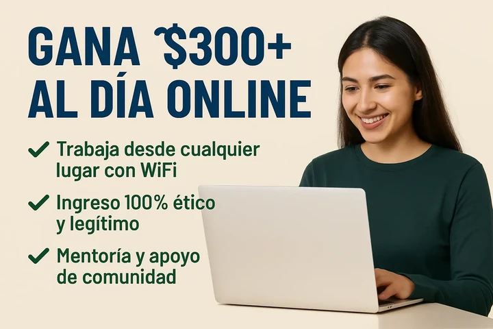 Gana $300+ al Día Online image 1