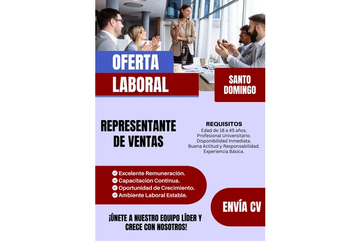 EXCELENTE OPORTUNIDAD LABORAL image 1