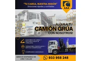ALQUILER DE CAMIÓN GRÚA HIAB 4 en Lima