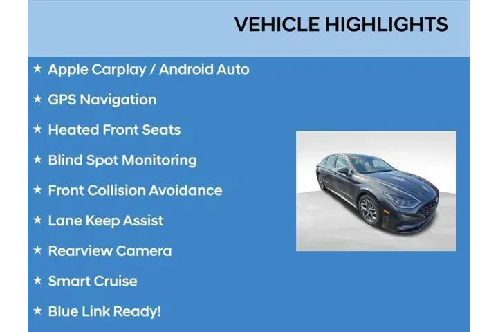 $23177 : Hyundai SONATA 2023 SEL 4dr image 3