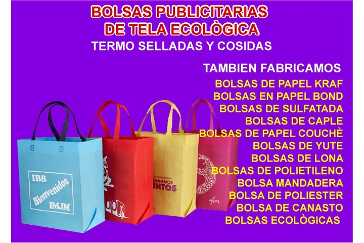 $1 : BOLSAS PROMOCIONALES IMPRESAS image 3