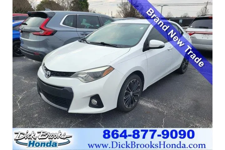 $14519 : Toyota Corolla 2014 S 4dr Se image 1