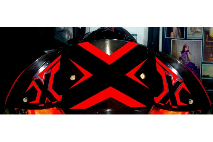 $5000 : Scooter Roja Personalizada image 6