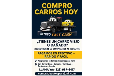 Compramos Carros para Yonke en Los Angeles