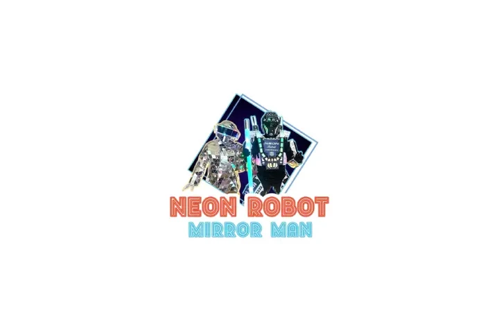 Neon Robot image 1