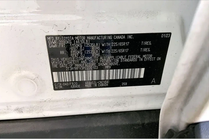 $25901 : Toyota RAV4 2023 LE 4dr SUV image 8