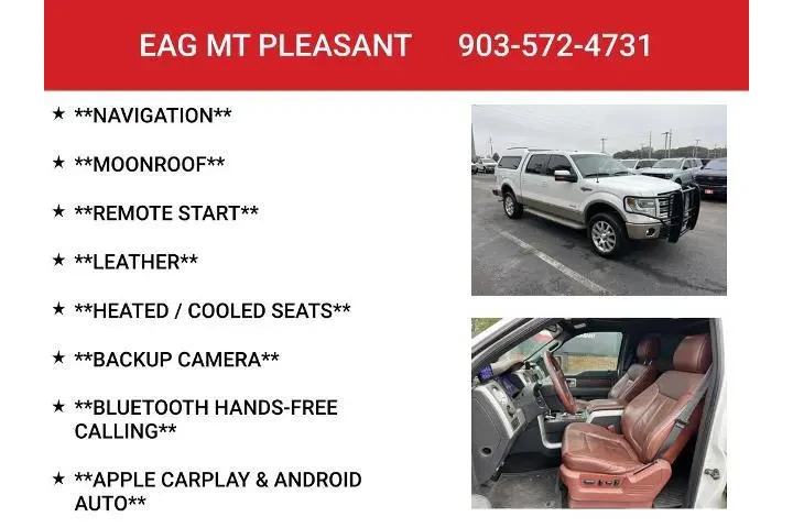 $20990 : Ford F-150 2014 4x4 King Ran image 4