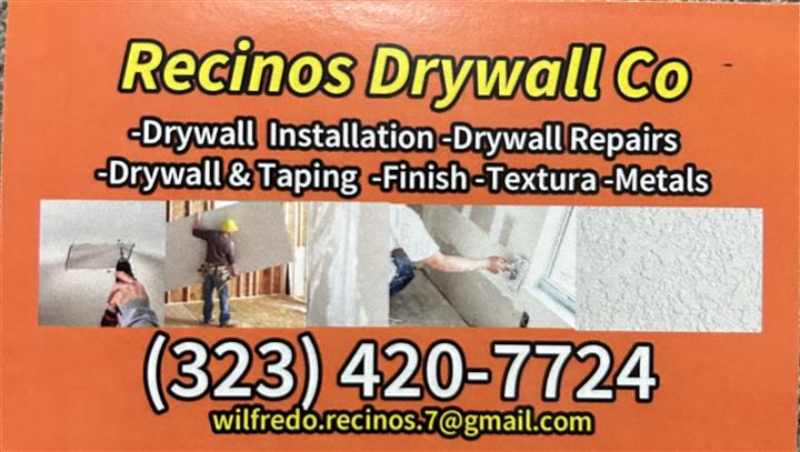 Recinos Drywall Construction! image 1