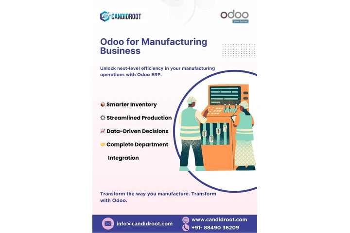 Odoo Manufacturing ERP image 1