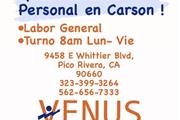 Contratando Personal en Carson en Los Angeles