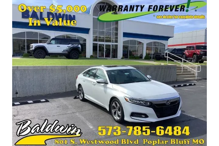 $15950 : Honda Accord 2019 EX-L 4dr S image 1