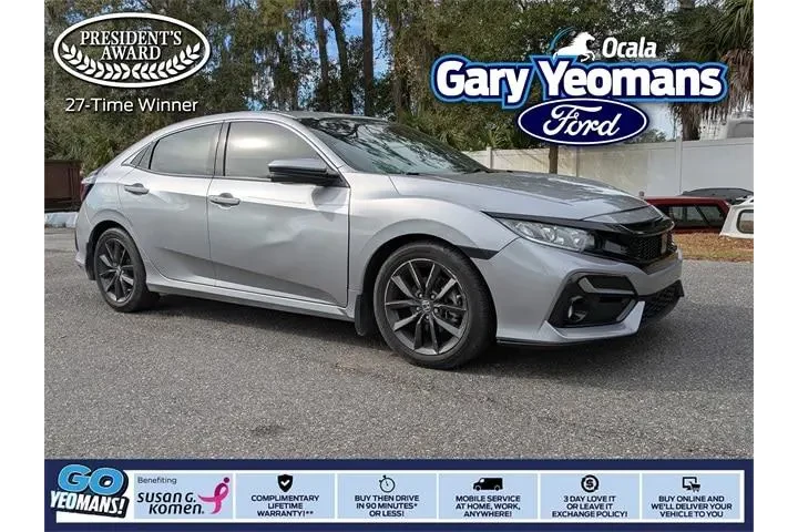 $21353 : Honda Civic 2021 EX 4dr Hatc image 1