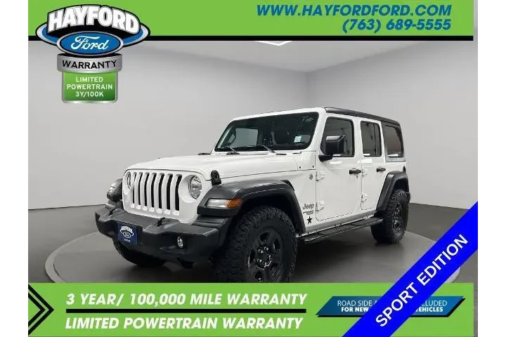 $20499 : Jeep Wrangler Unlimited 2018 image 1