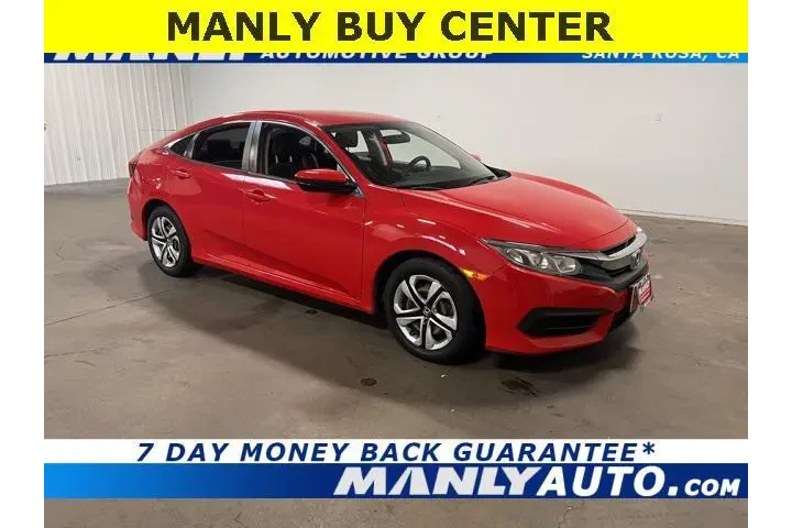 $15981 : Honda Civic 2016 LX 4dr Seda image 1