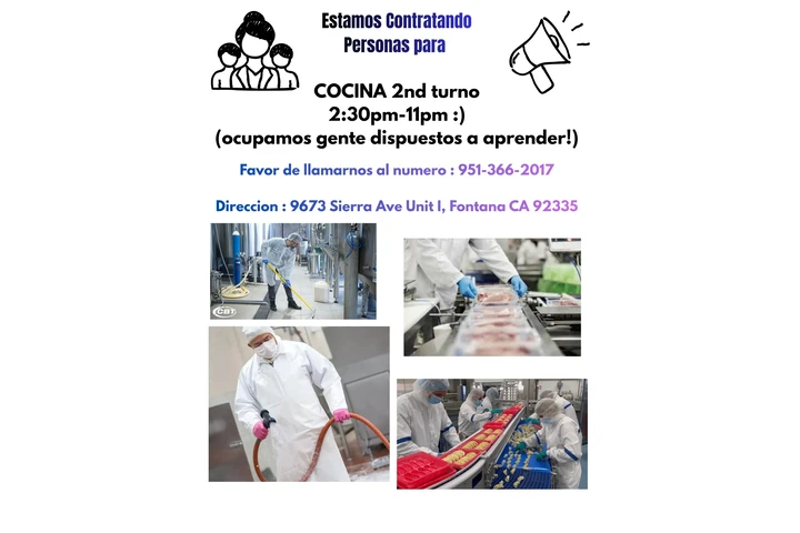 ESTAMOS CONTRATANDO HOY VENGA image 1