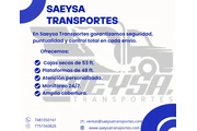 TRANSPORTE DE CARGA en Puebla