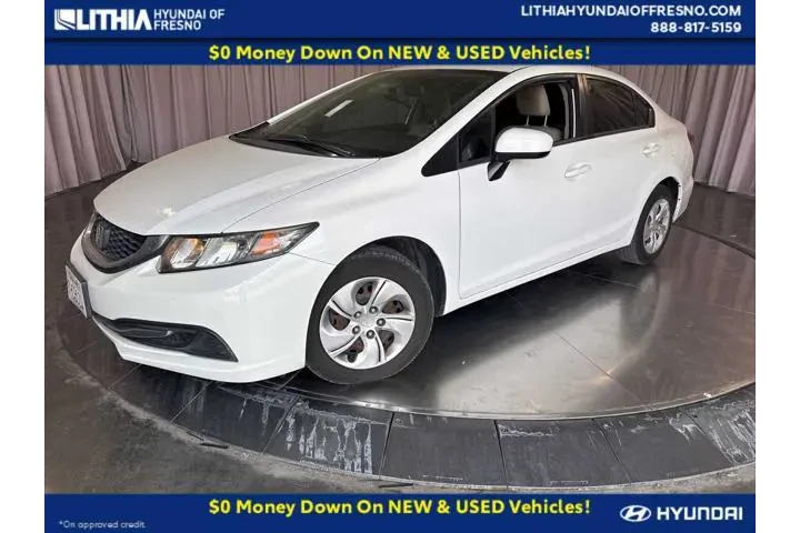 $11477 : Honda Civic 2014 LX 4dr Seda image 1