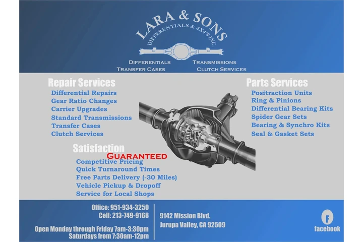 Lara & Sons Differentials 4x4 image 1