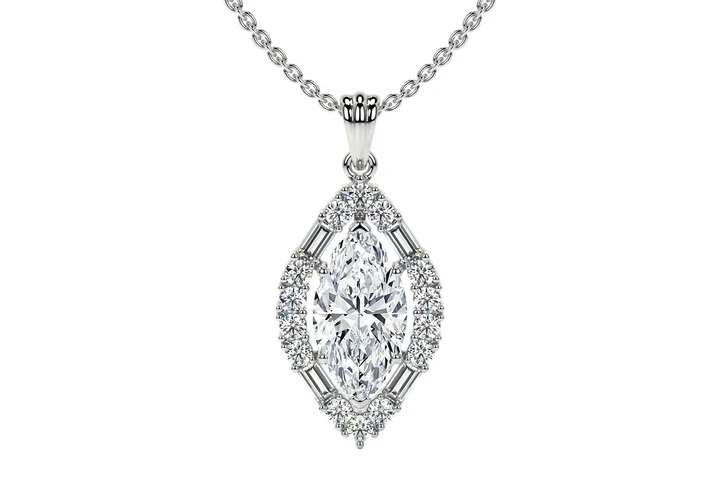 $4070 : IGI Lab Diamond Pendant image 1