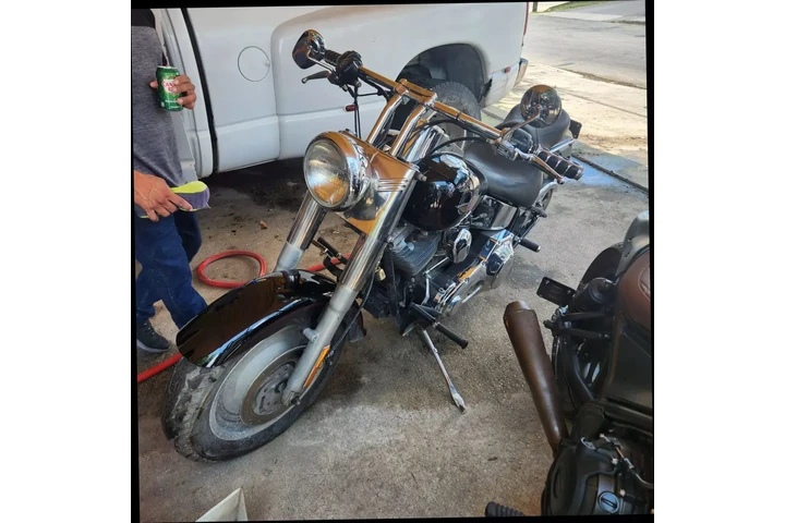 $4995 : 2001 HARLEY-DAVIDSON FLSTFI F image 3