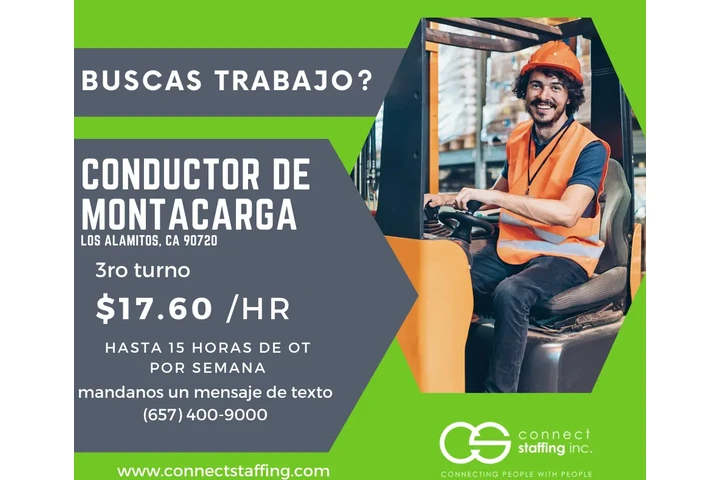 Conductor de Montacarga 3er image 1