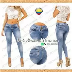 $9 : MAYOREO EN JEANS LEVANTA COLA image 2