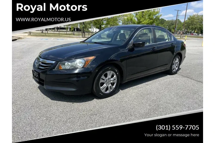 $8900 : 2012 Accord SE image 1