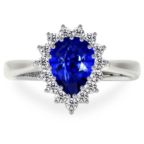 $4094 : Blue Sapphire Ring image 1