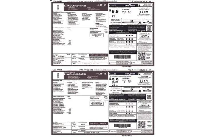 $37649 : Lincoln Corsair 2024 AWD Res image 9