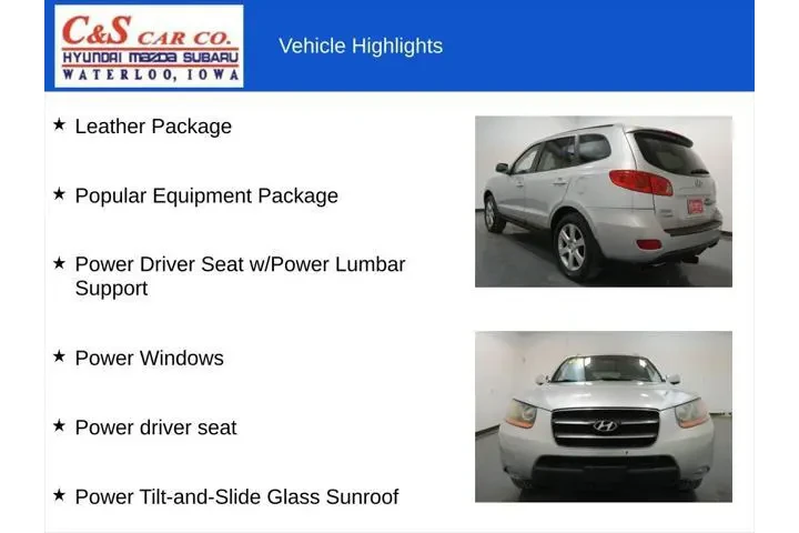 $2900 : Hyundai SANTA FE 2008 Limite image 6