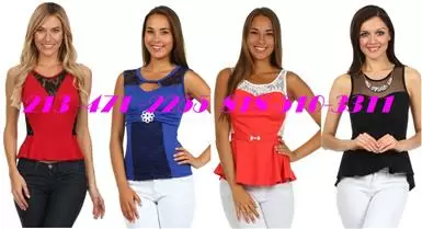 $12 : BLUSAS FASHION SEXIS MAYOREO image 4