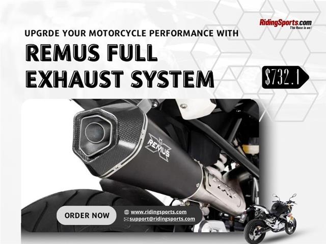 remus full exhaust system image 1