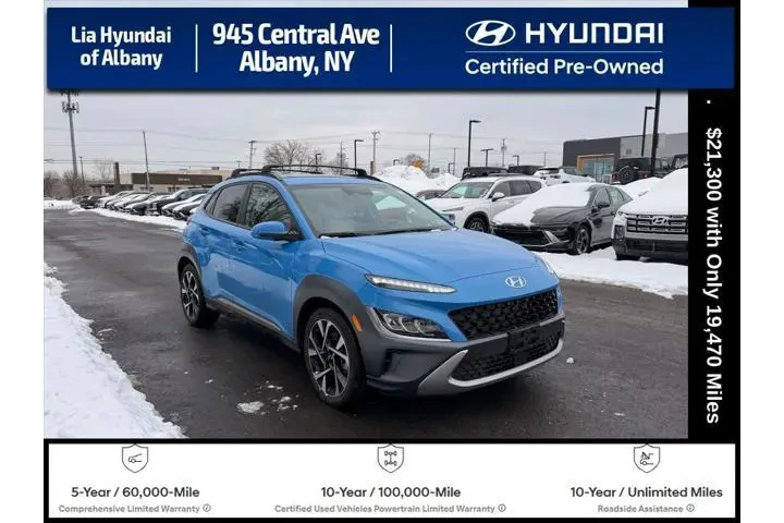 $21300 : Hyundai KONA 2022 AWD Limite image 1