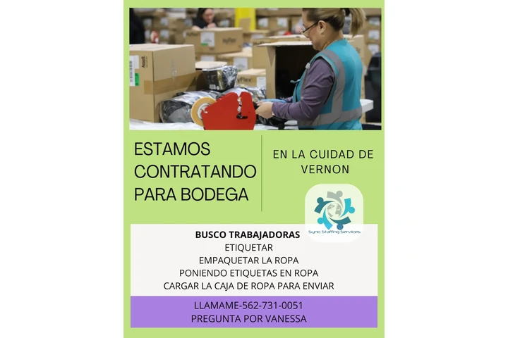 TRABAJOS DE BODEGA image 1