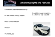 $32398 : Honda CR-V 2024 AWD EX-L 4dr thumbnail