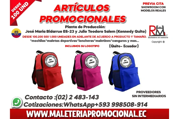 FABRICA DE MOCHILAS EN ECUADOR image 6