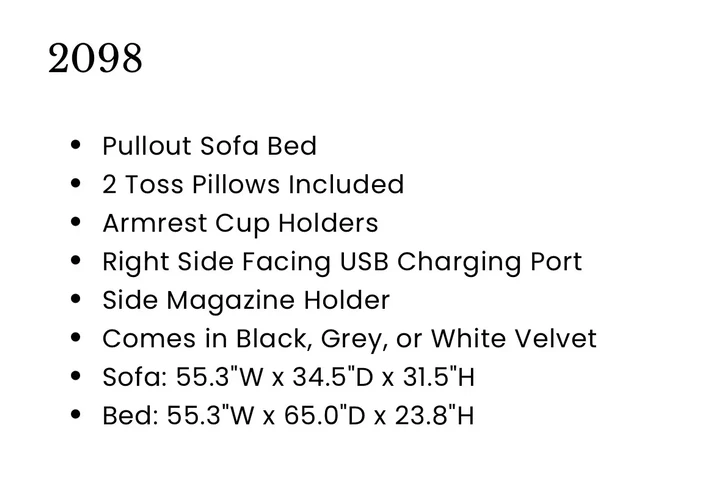 $394 : Sofa Cama 2 Colores Disponible image 5