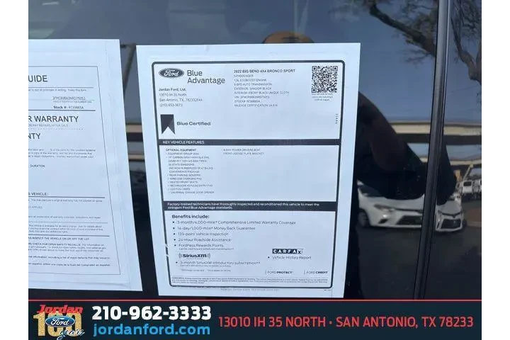 $23075 : Ford Bronco Sport 2022 AWD B image 9